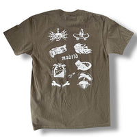 Camiseta Paradis Torn logo army