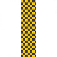Pliego de lija cuadros amarillo y negro 9"