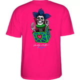 Camiseta Powell Peralta Chris Hiett Skull Heliconia Rosa