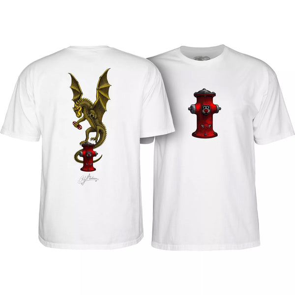 Camiseta Powell Peralta Anderson Vajra white
