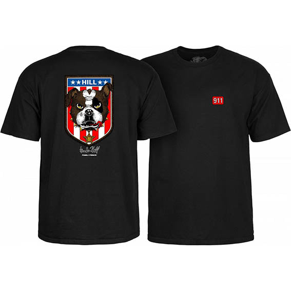 Camiseta Powell Peralta Hill Bulldog black