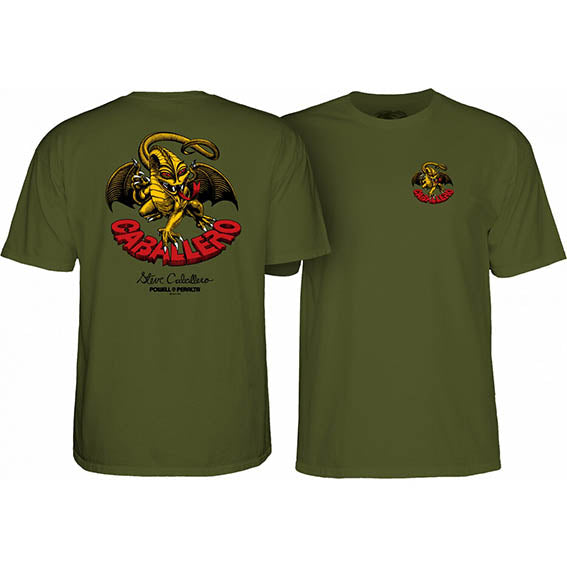 Camiseta Powell Peralta Caballero Dragon II army
