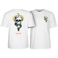 Camiseta Powell Peralta McGill skull & snake white