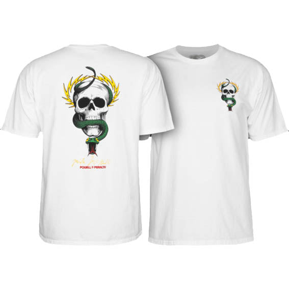 Camiseta Powell Peralta McGill skull & snake white