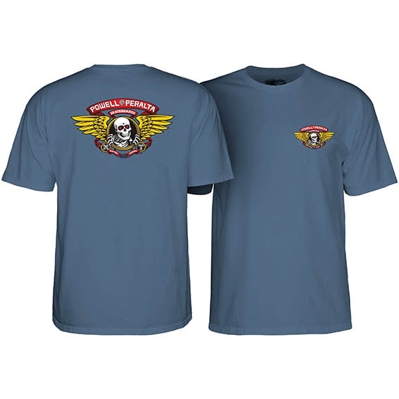 Camiseta Powell Peralta Winged Ripper indigo