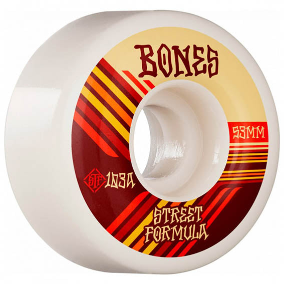 Ruedas Bones Retros Street Tech Formula V4 Wide 53mm 103A