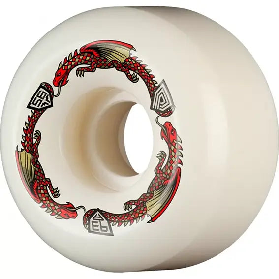 Ruedas Powell Peralta Dragons Red 56mm 93A | Paradis tienda skate ...