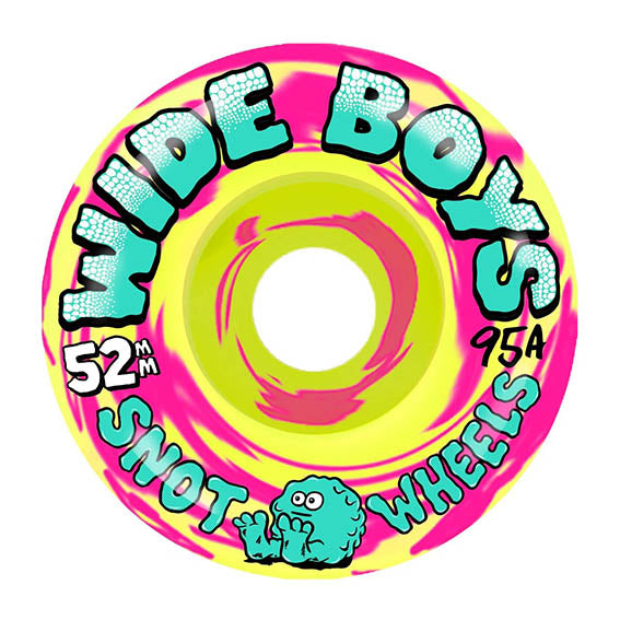 Ruedas Snot Wide Boys 52mm 95A swirl