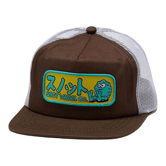 Gorra Snot Japan Patch trucker brown
