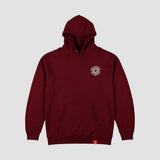 Sudadera capucha Spitfire Classic 87 swirl fill maroon