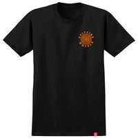 Camiseta Spitfire OG Classic fill black orange white