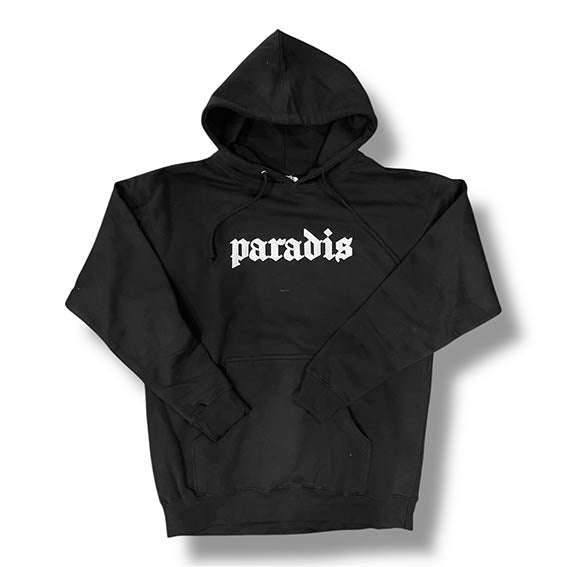 Sudadera capucha Paradis bordada