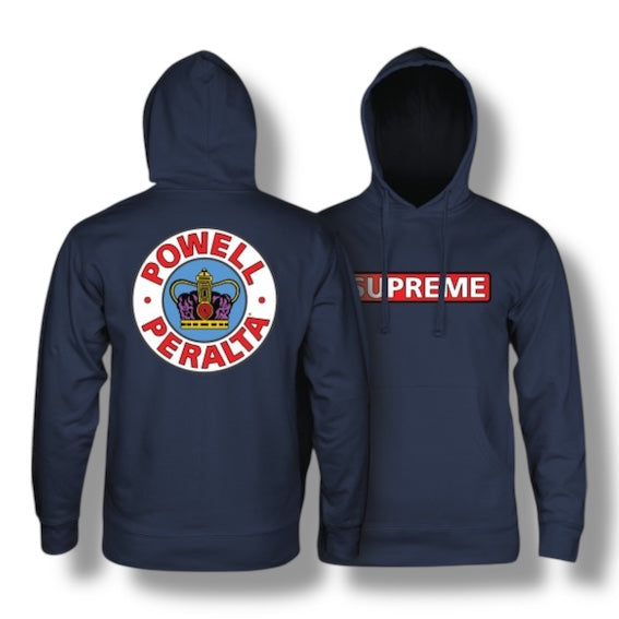 Sudadera capucha Powell Supreme navy