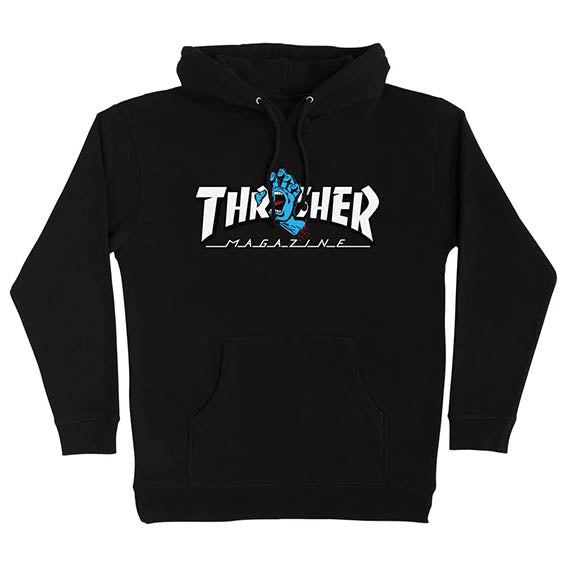 Sudadera capucha Thrasher x Santa Cruz Screaming logo