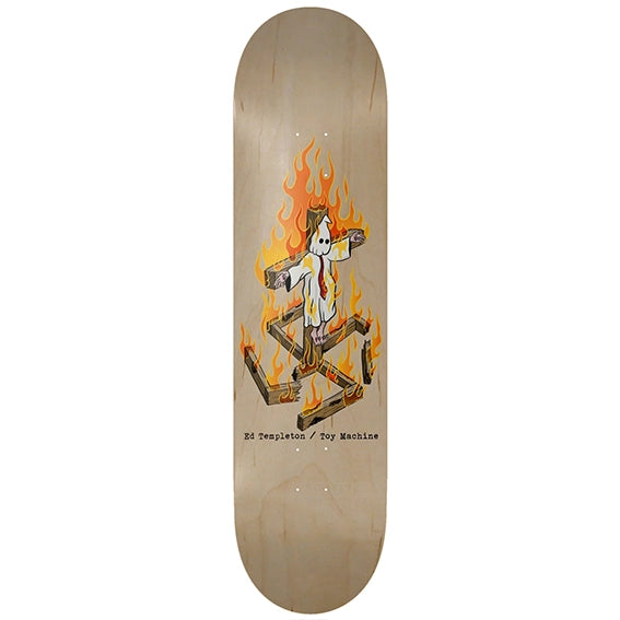 Toy Machine Ed templeton Charred Cross 8.5"