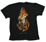 Camiseta Toy Machine Charred Cross