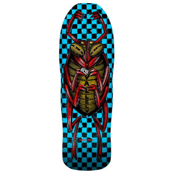 PREORDER - Tabla Powell Peralta Mike Vallely Bug Blue Red Foil - 10"