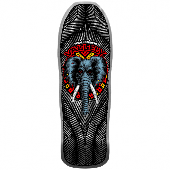 PREORDER - Tabla Powell Peralta Mike Vallely Elephant Silver Foil - 10"