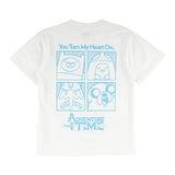 Camiseta Welcome X Adventure Time Heart on boxy tee