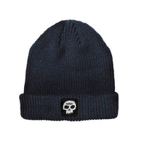 Gorro de lana Zero Skull patch navy