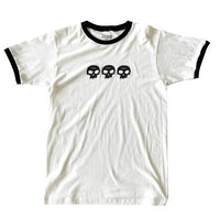 Camiseta Zero 3 Skull ringer tee