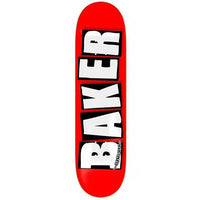 Tabla Baker Brand logo red white (varias medidas)