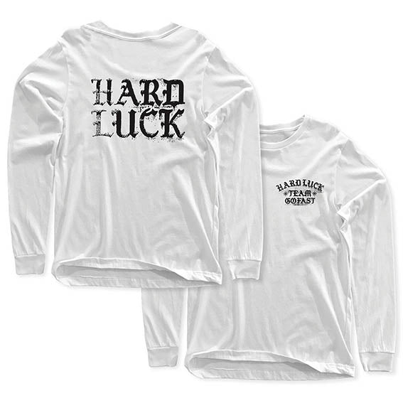 Long sleeve t-shirt Hard luck Rough hand