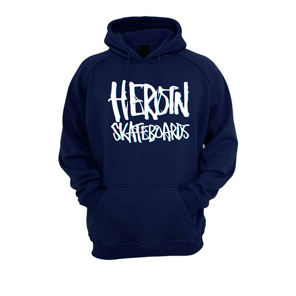 Sudadera capucha Heroin script