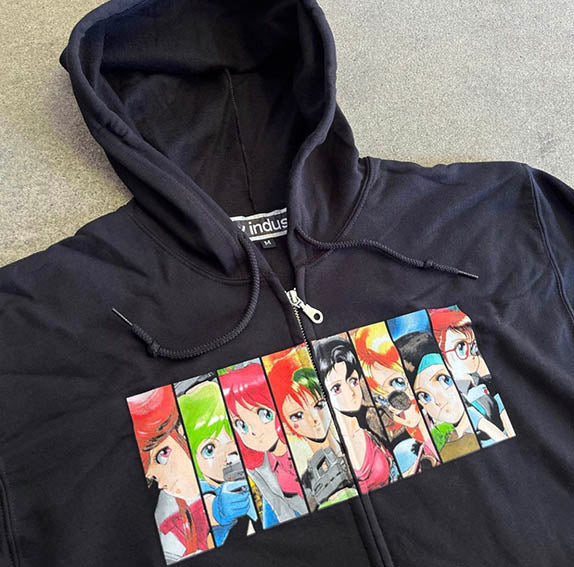 Sudadera con cremallera Hook Ups Bubblegum