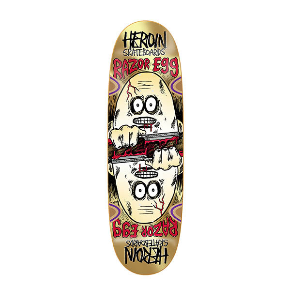 Heroin Razoregg gold 9.5"
