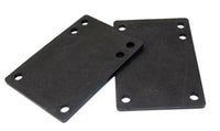 Alzas de goma negras 1/8"