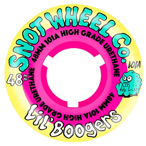 Ruedas Snot lil Boogers 48mm 101A pink yellow