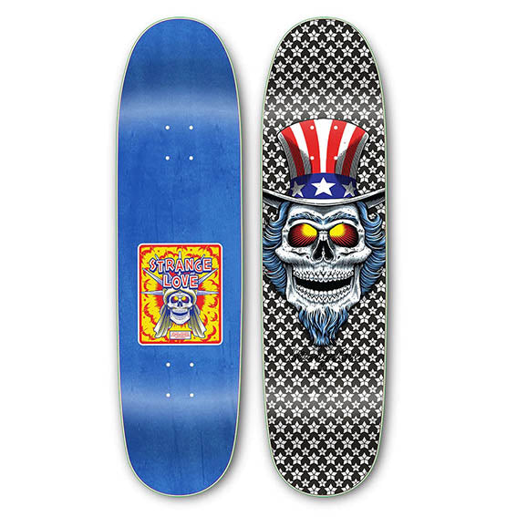 StrangeLove Sean Cliver Side Effect 8.375 Skateboard Deck