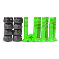Tornilleria verde fluor 1"