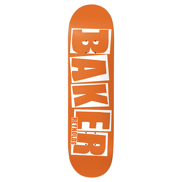 Tabla Baker Reynolds brand name orange matte 8.3"