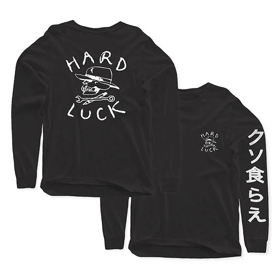 Camiseta de manga larga Hard luck OG Japan negra
