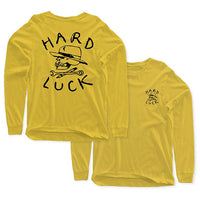 Camiseta de manga larga Hard luck OG logo gold