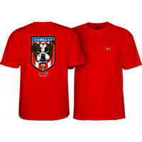Camiseta Powell Peralta Hill Bulldog red