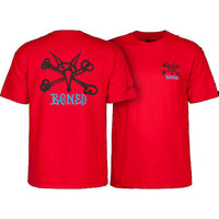 Camiseta Powell Peralta Rat Bones red