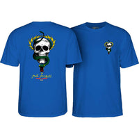 Camiseta Powell Peralta McGill skull & snake royal blue