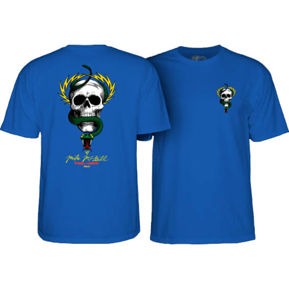 Camiseta Powell Peralta McGill skull & snake royal blue