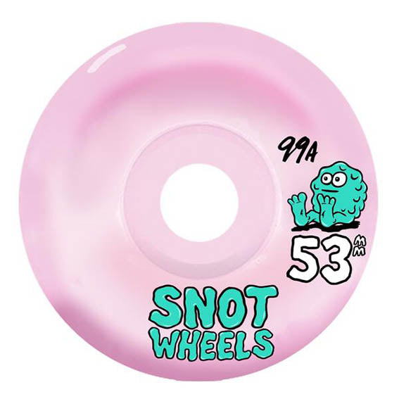 Ruedas Snot Swirls 53mm 99A pink