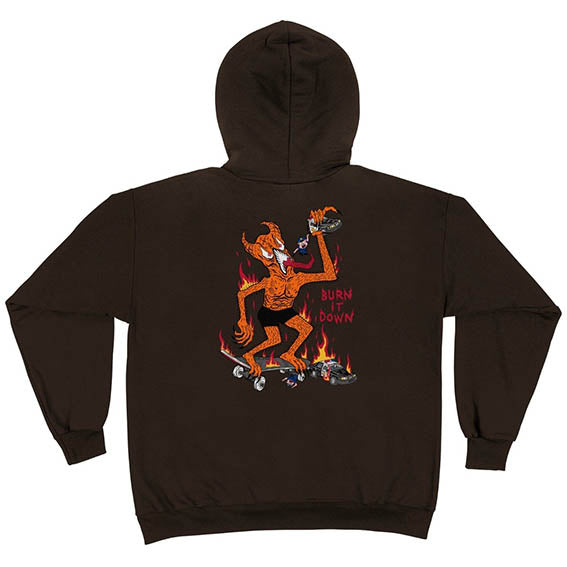 Sudadera Thrasher Burn it down