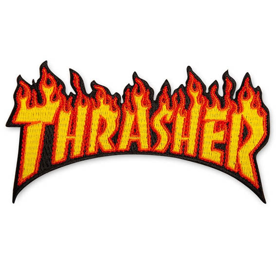 Parche Thrasher flame logo